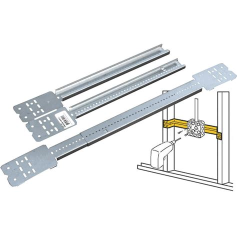 electrical enclosure mounting brackets|adjustable electrical box mounting bracket.